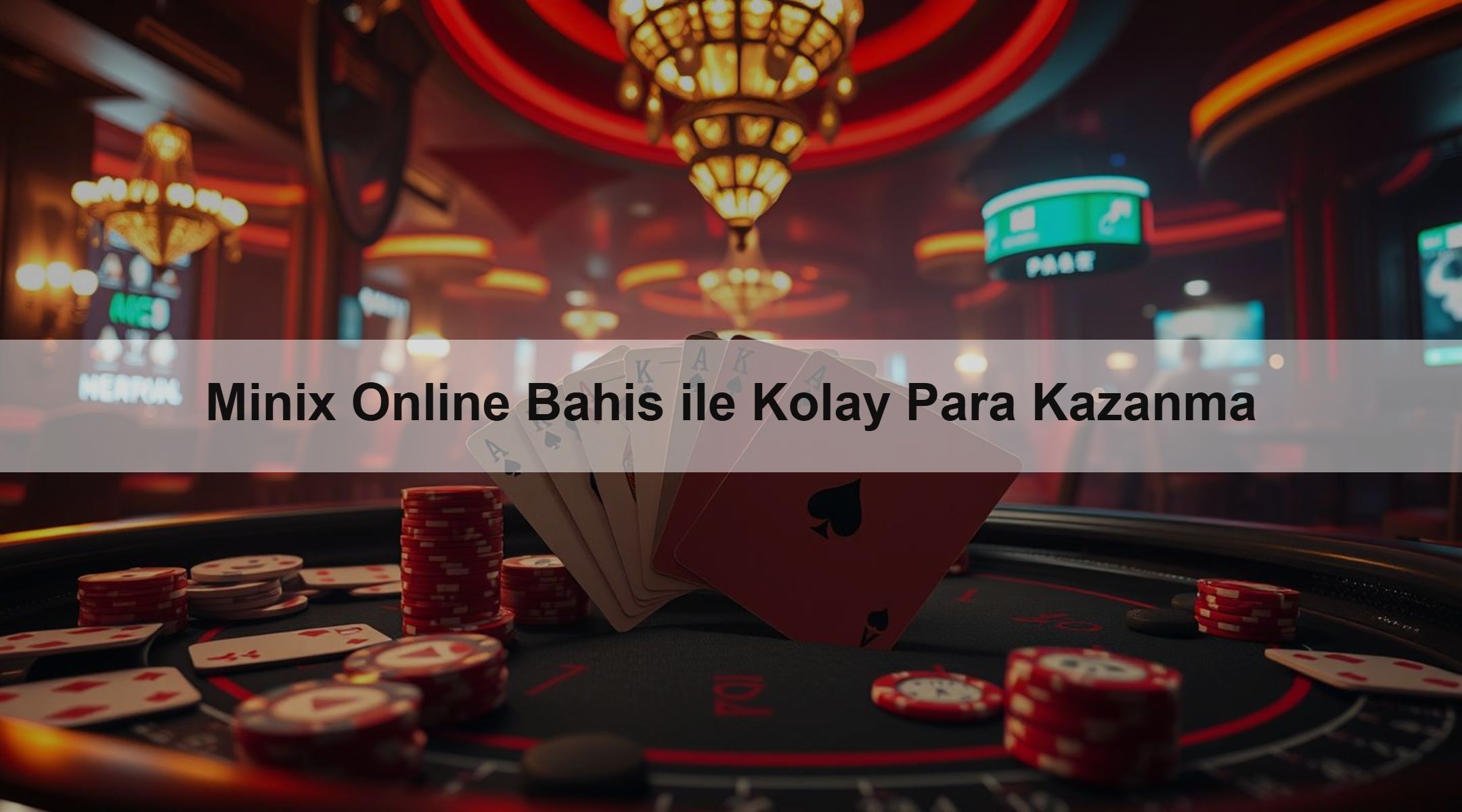 Minix Online Bahis ile Kolay Para Kazanma